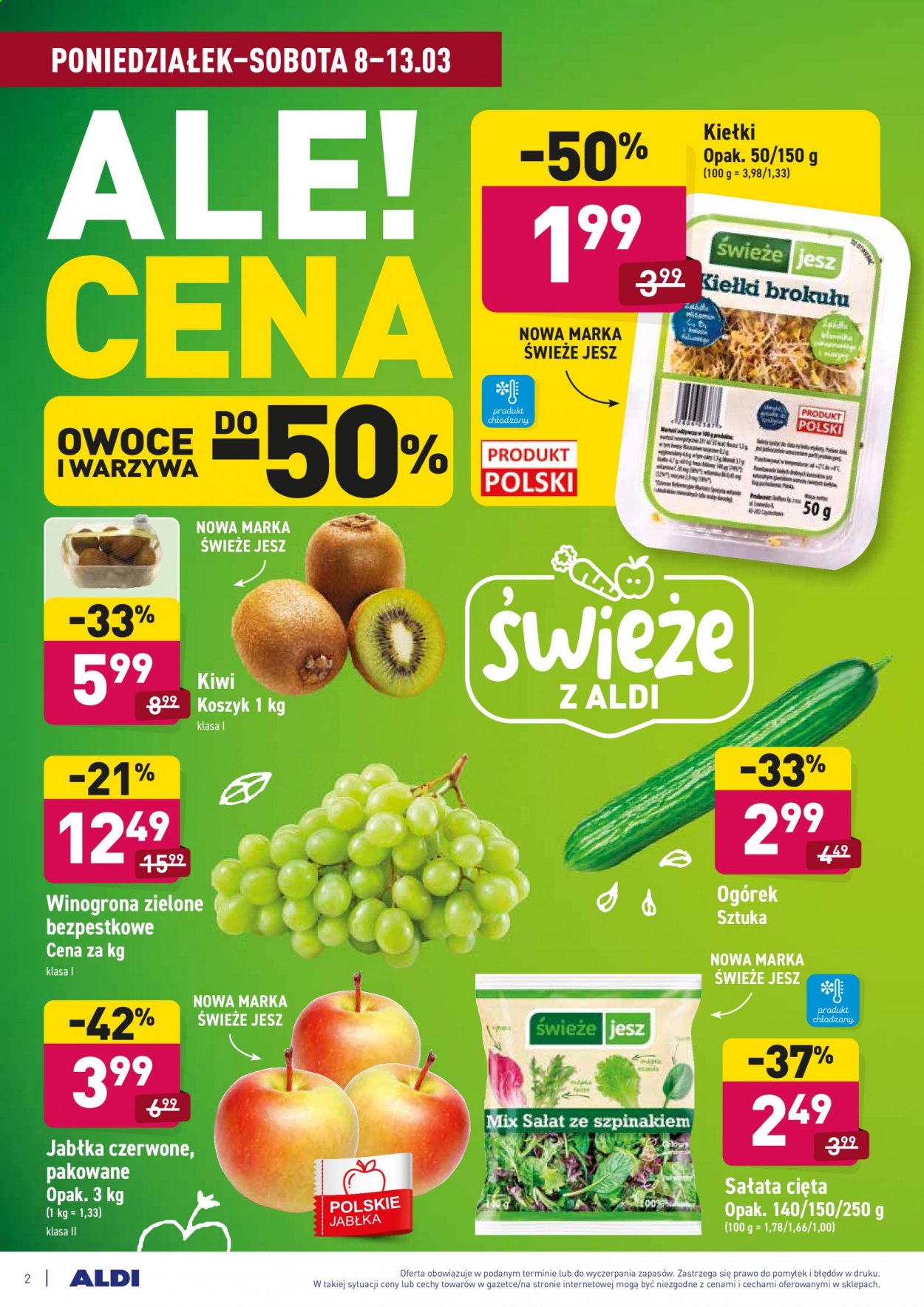 Gazetka ALDI - 8.03.2021 - 13.03.2021. Strona 2