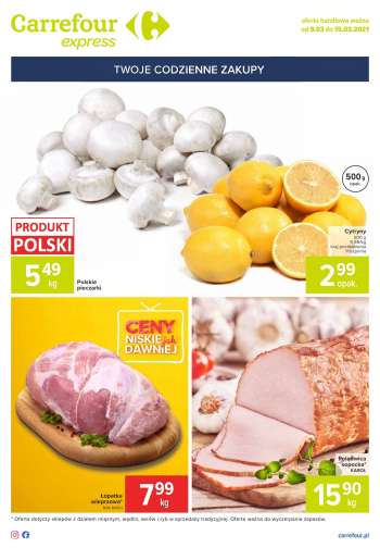Gazetka Carrefour Express - 9.3.2021 - 15.3.2021.