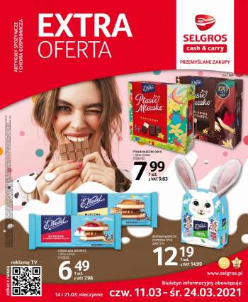 Gazetka Selgros - 11.3.2021 - 24.3.2021.