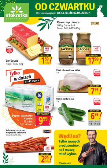 Gazetka Stokrotka Supermarket - 11.3.2021 - 17.3.2021.