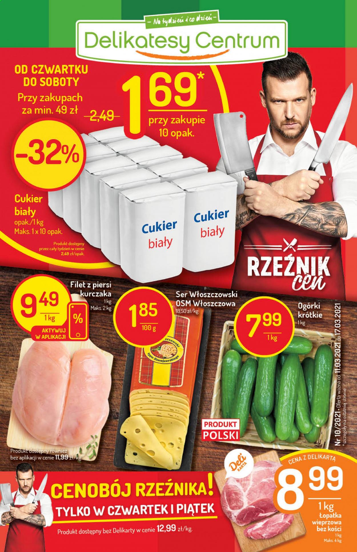 Gazetka Delikatesy Centrum - 11.03.2021 - 17.03.2021. Strona 1