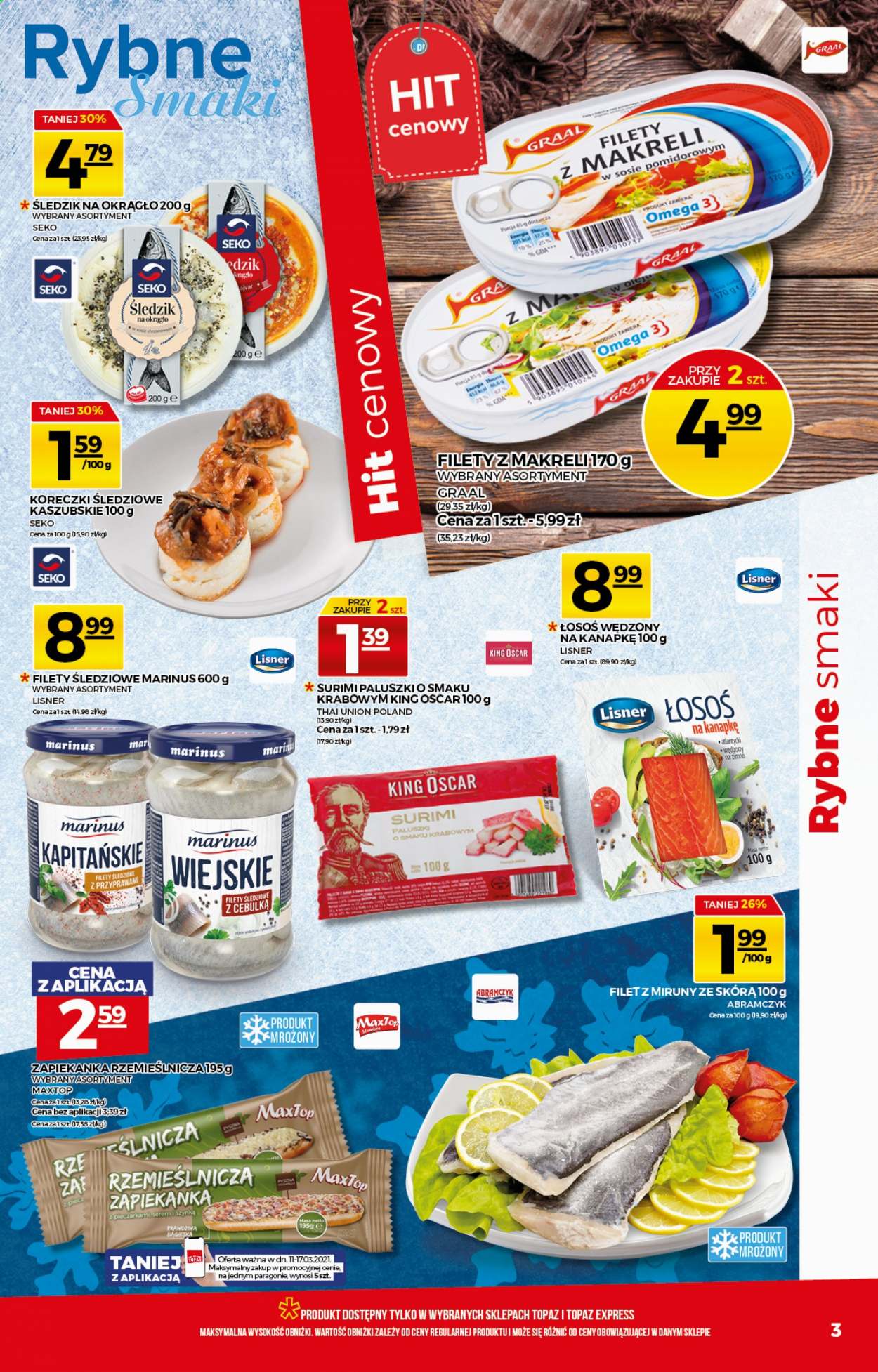 Gazetka Topaz - 11.03.2021 - 17.03.2021. Strona 3