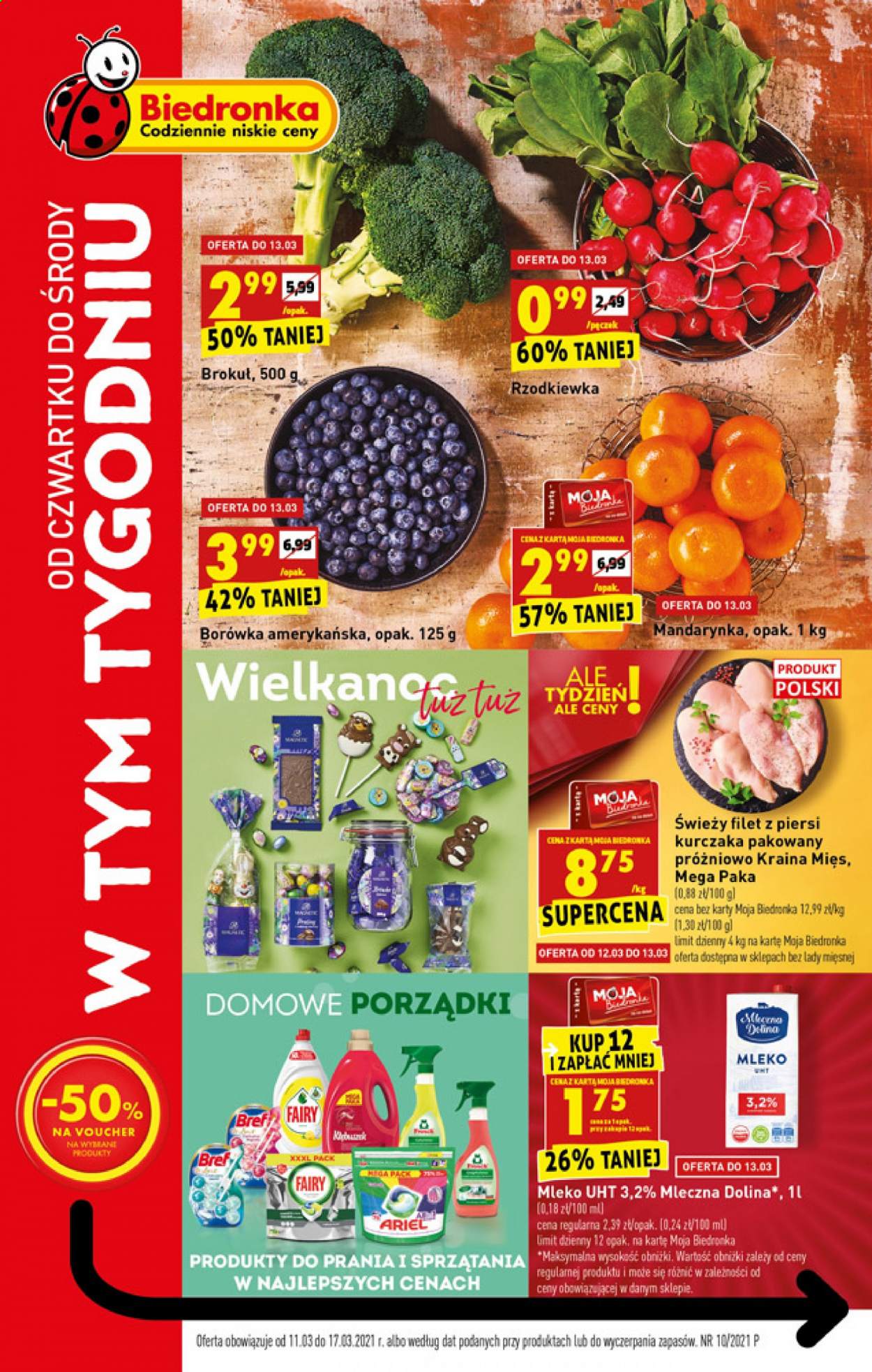 Gazetka Biedronka - 11.03.2021 - 17.03.2021. Strona 1