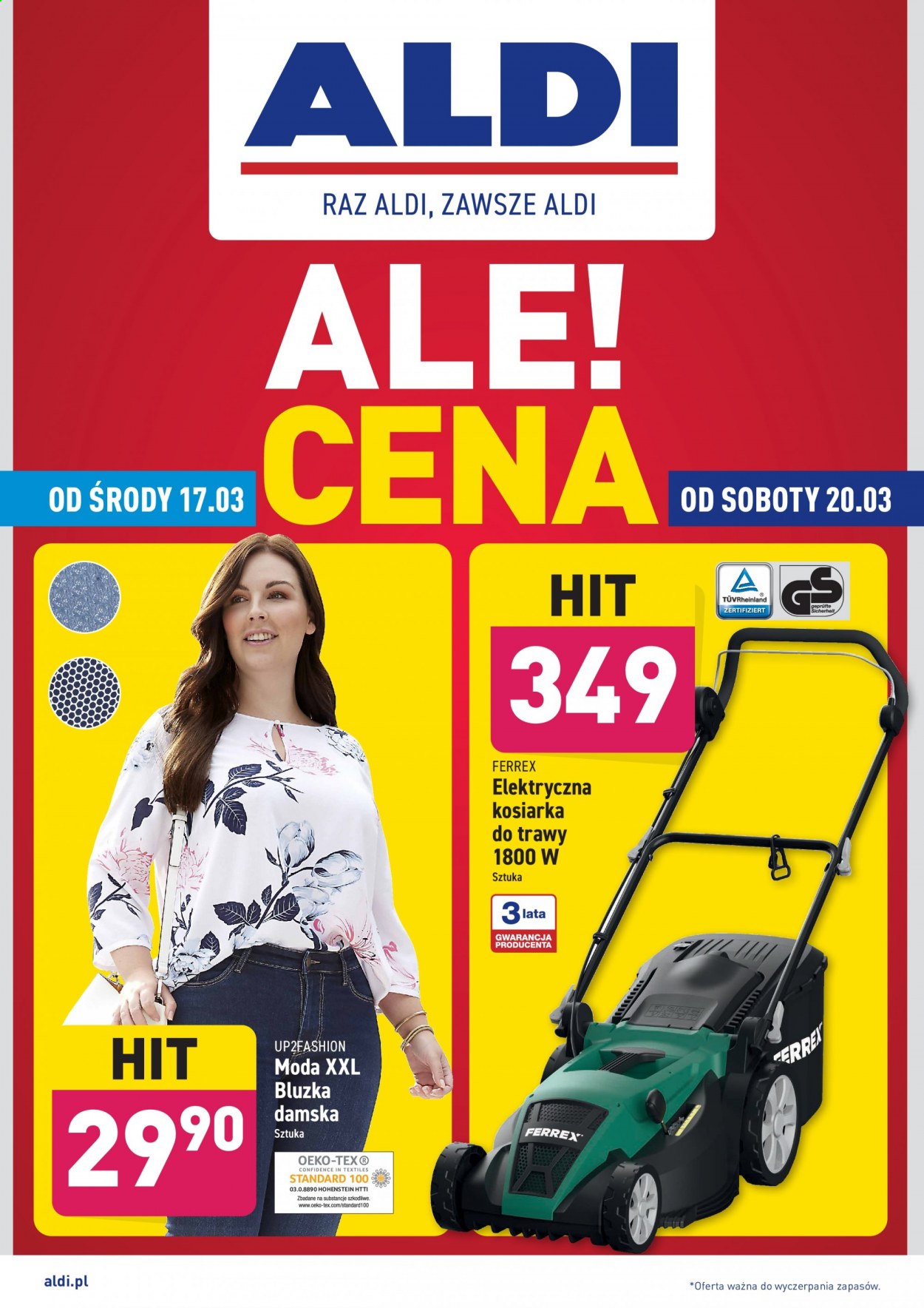 Gazetka ALDI - 17.03.2021 - 20.03.2021. Strona 1
