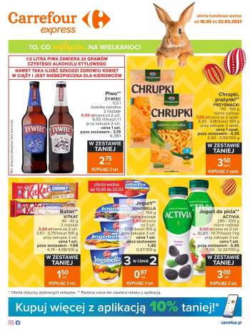 Gazetka Carrefour Express - 16.3.2021 - 22.3.2021.