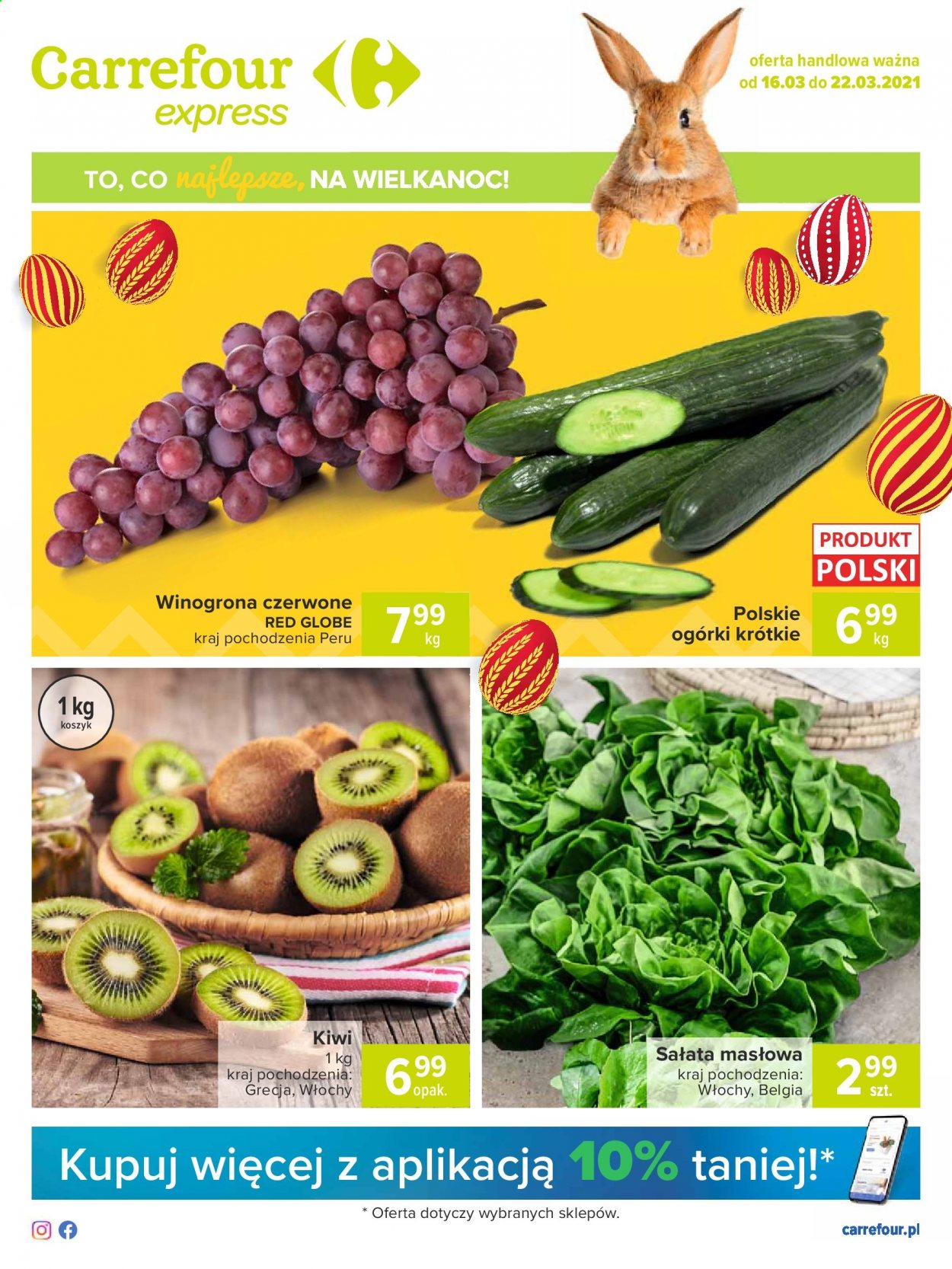 Gazetka Carrefour Express - 16.03.2021 - 22.03.2021. Strona 1