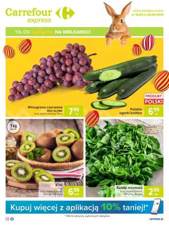 Gazetka Carrefour Express - 16.3.2021 - 22.3.2021.