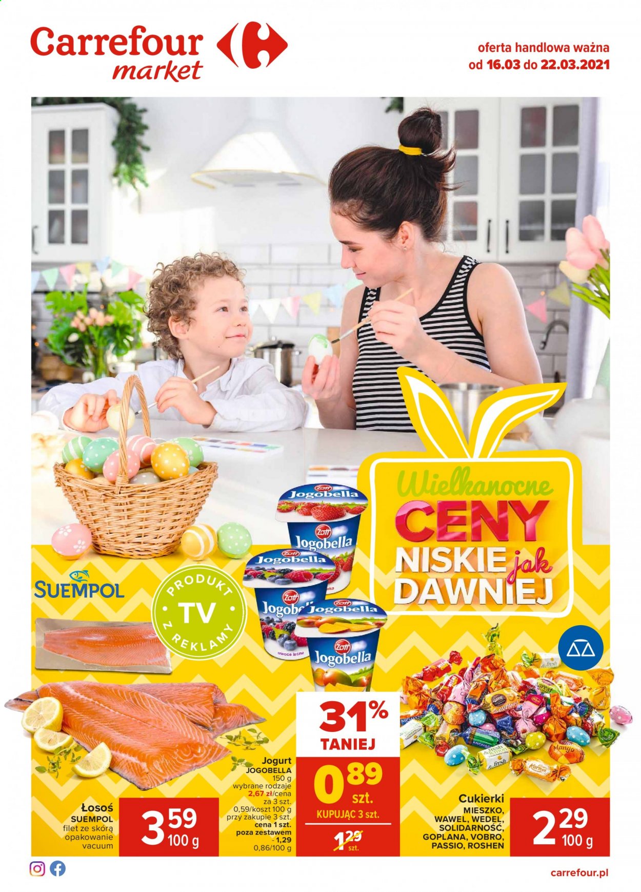 Gazetka Carrefour Market - 16.03.2021 - 22.03.2021. Strona 1