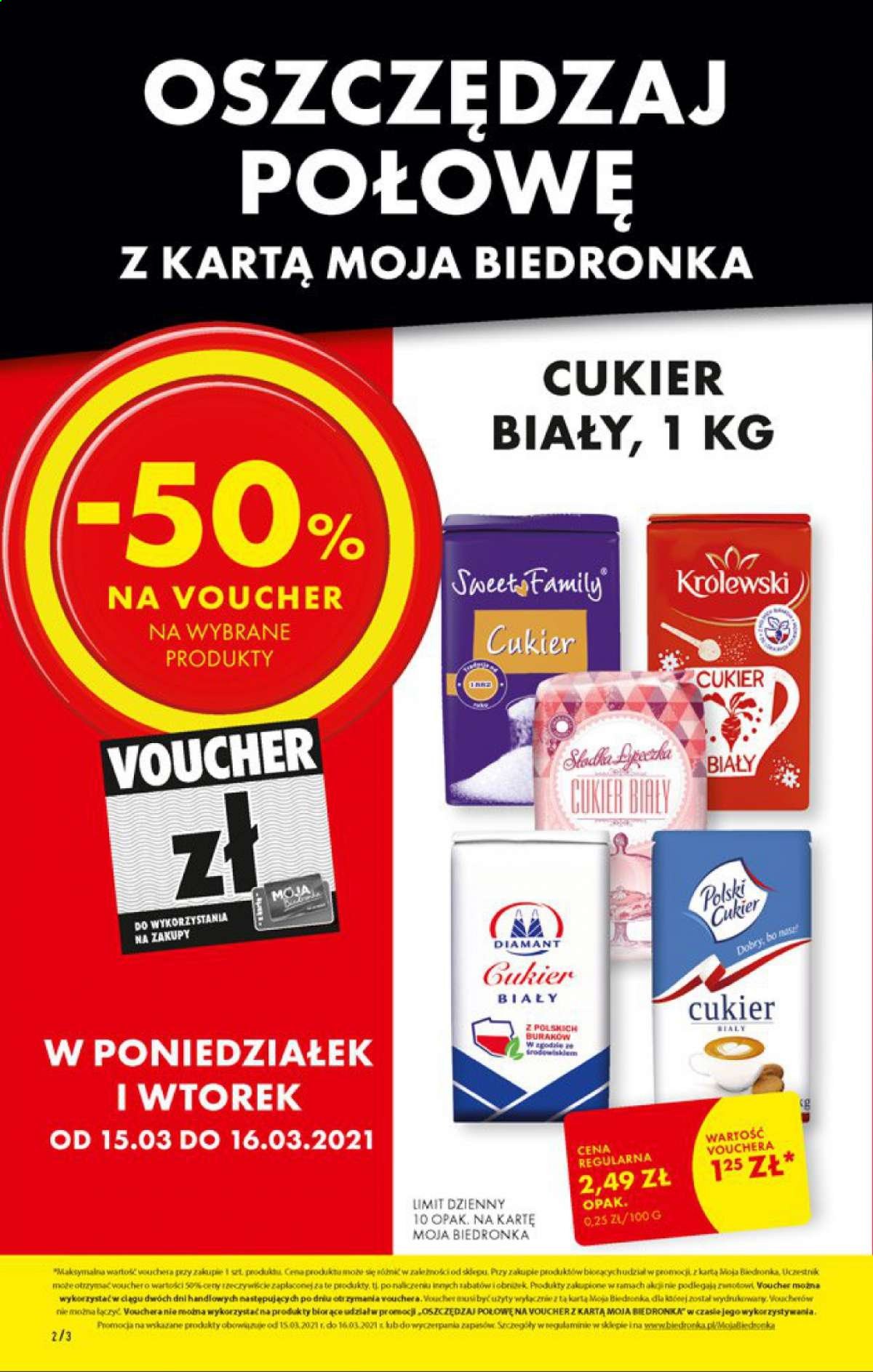 Gazetka Biedronka - 15.03.2021 - 15.03.2021. Strona 2