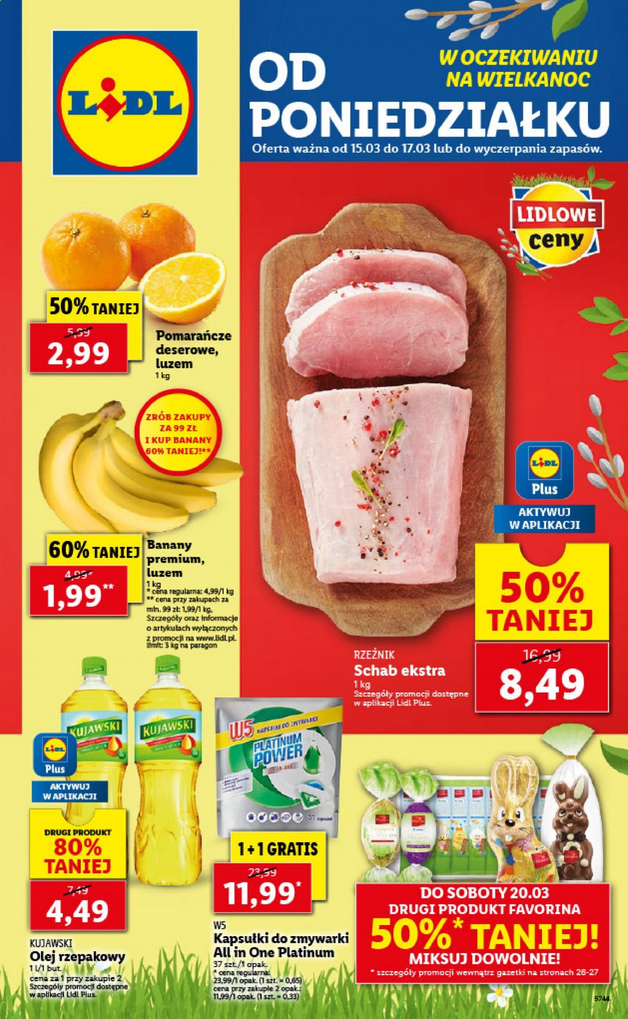 Gazetka Lidl - 15.03.2021 - 17.03.2021. Strona 1