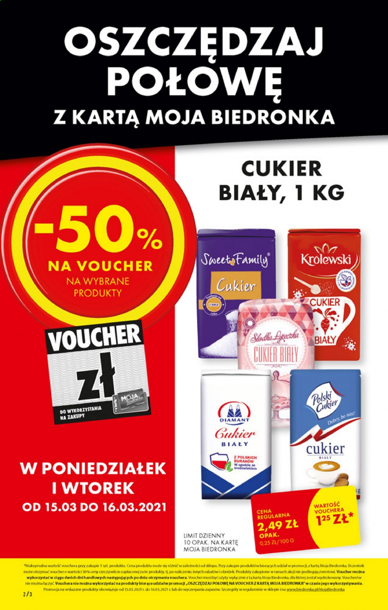 Gazetka Biedronka - 15.03.2021 - 20.03.2021. Strona 2
