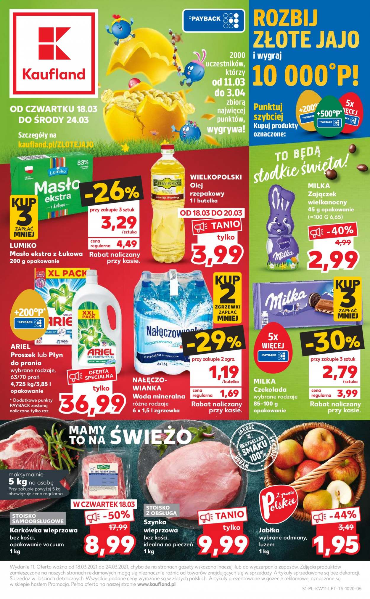 Gazetka Kaufland - 18.03.2021 - 24.03.2021. Strona 1
