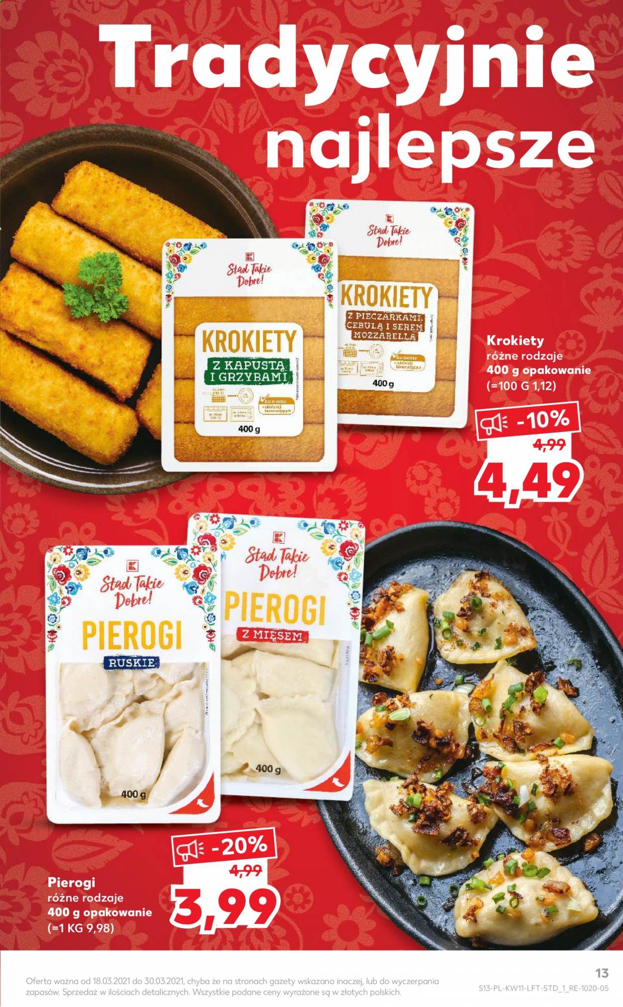 Gazetka Kaufland - 18.03.2021 - 24.03.2021. Strona 13