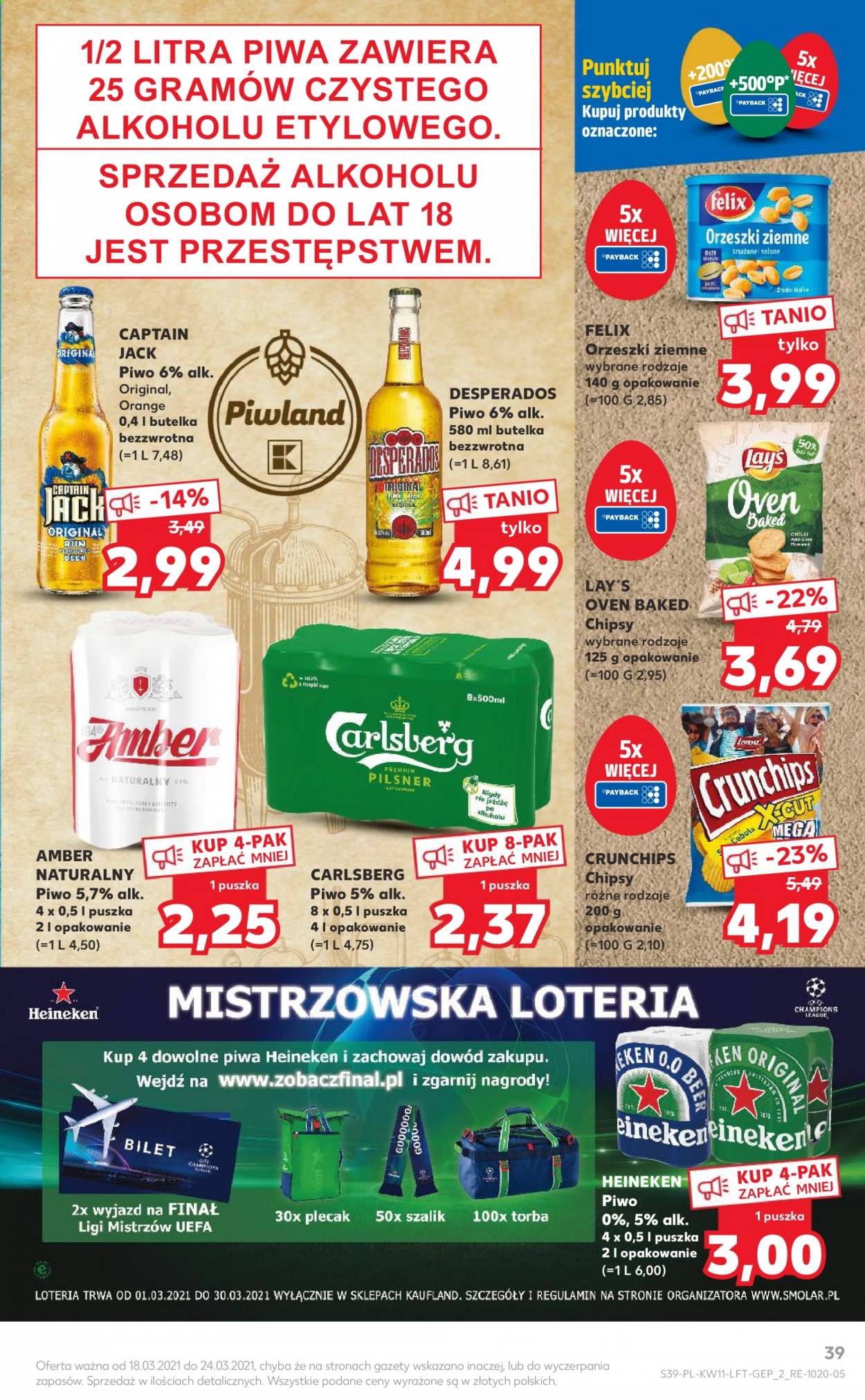 Gazetka Kaufland - 18.03.2021 - 24.03.2021. Strona 39