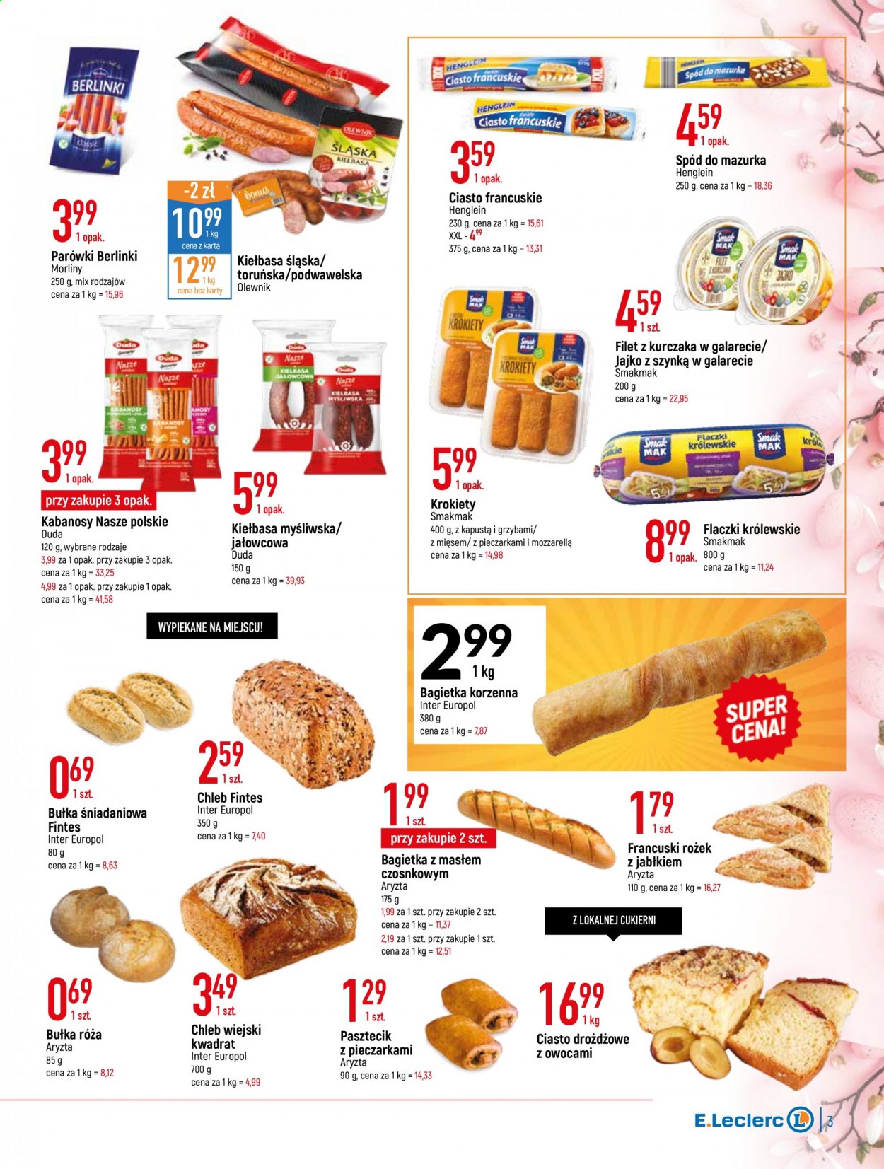 Gazetka E.Leclerc - 16.03.2021 - 3.04.2021. Strona 3