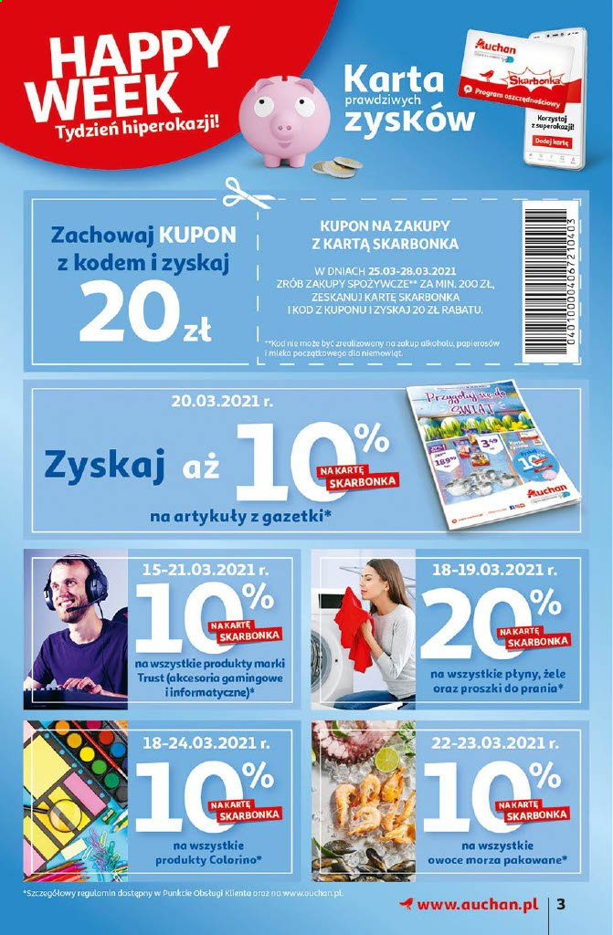 Gazetka Auchan - 18.03.2021 - 24.03.2021. Strona 3