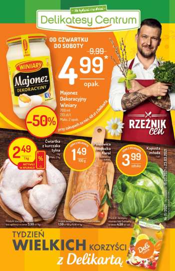 Gazetka Delikatesy Centrum - 18.3.2021 - 23.3.2021.