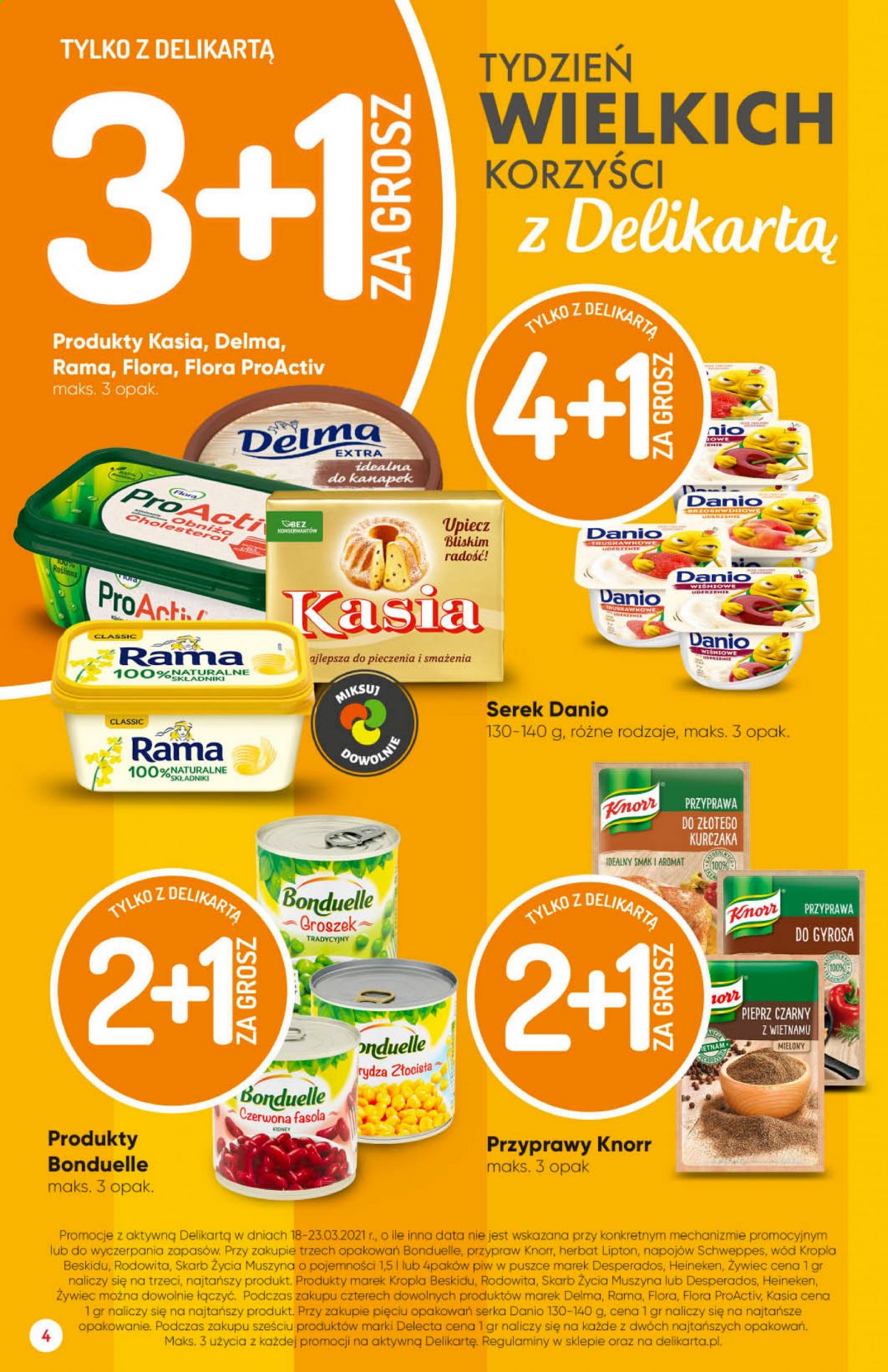 Gazetka Delikatesy Centrum - 18.03.2021 - 23.03.2021. Strona 4