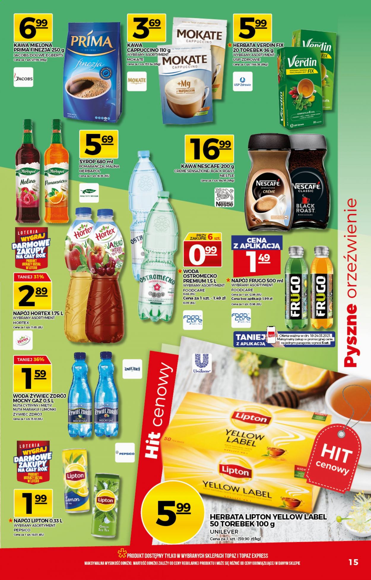 Gazetka Topaz - 18.03.2021 - 24.03.2021. Strona 15