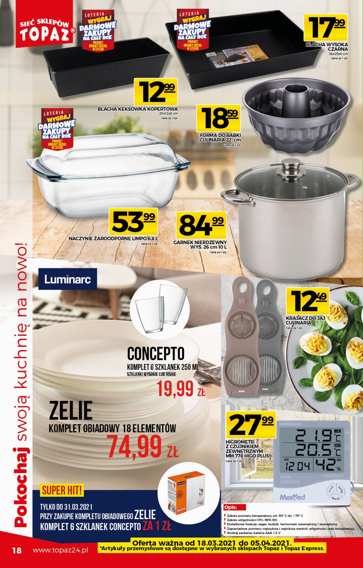 Gazetka Topaz - 18.03.2021 - 24.03.2021. Strona 18