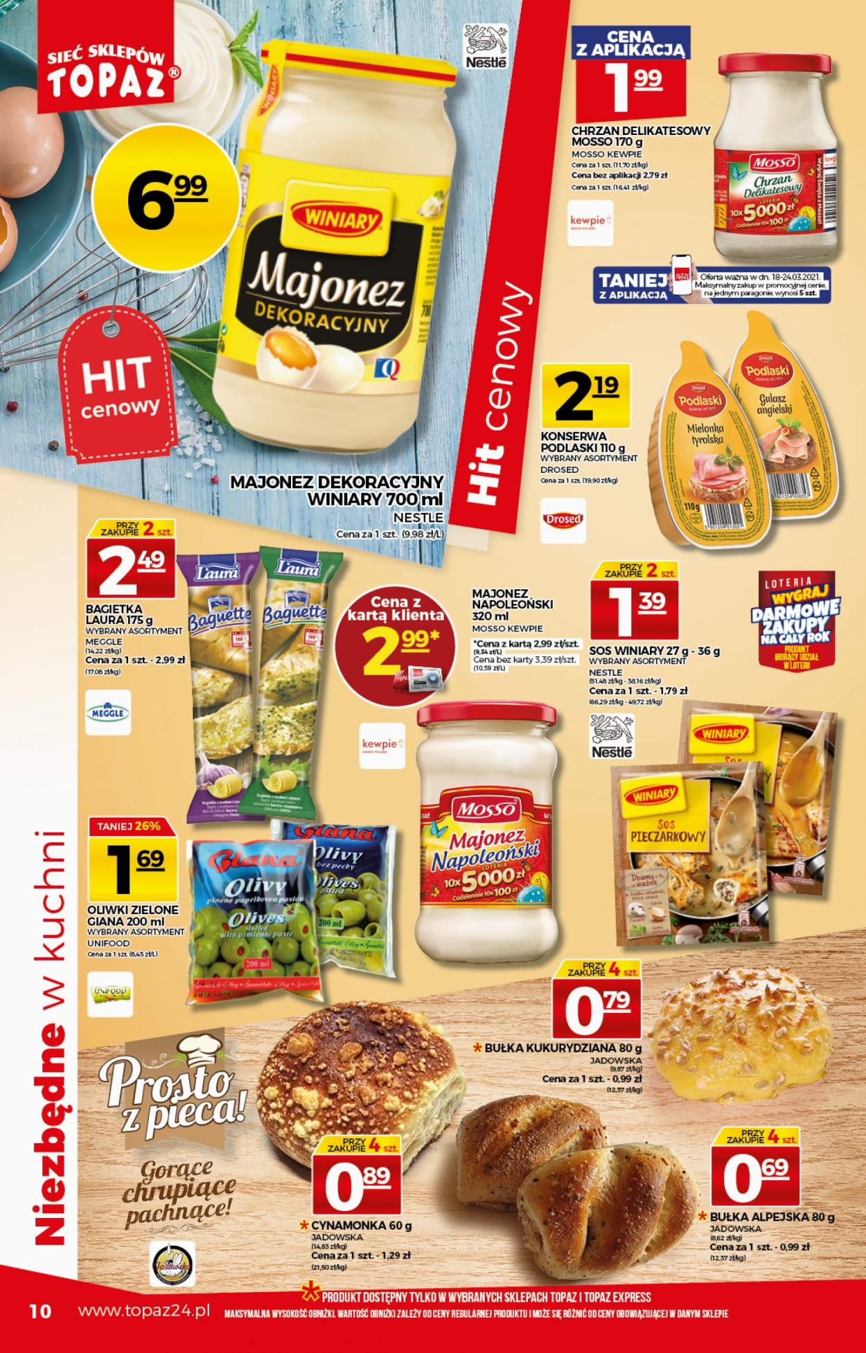 Gazetka Topaz - 18.03.2021 - 24.03.2021. Strona 10