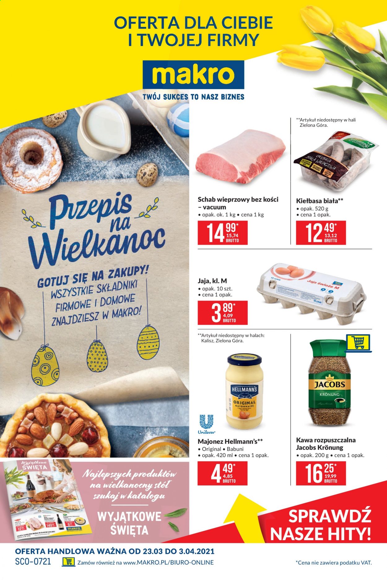Gazetka Makro - 23.03.2021 - 3.04.2021. Strona 1