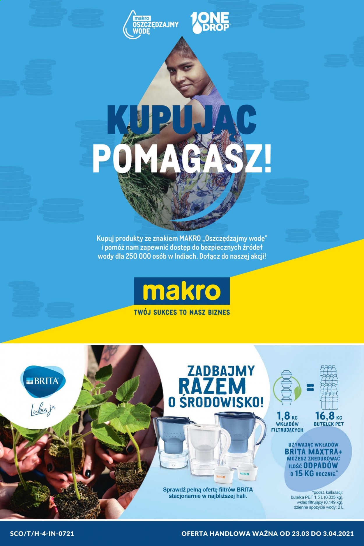 Gazetka Makro - 23.03.2021 - 3.04.2021. Strona 1