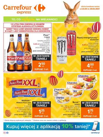 Gazetka Carrefour Express - 23.3.2021 - 29.3.2021.