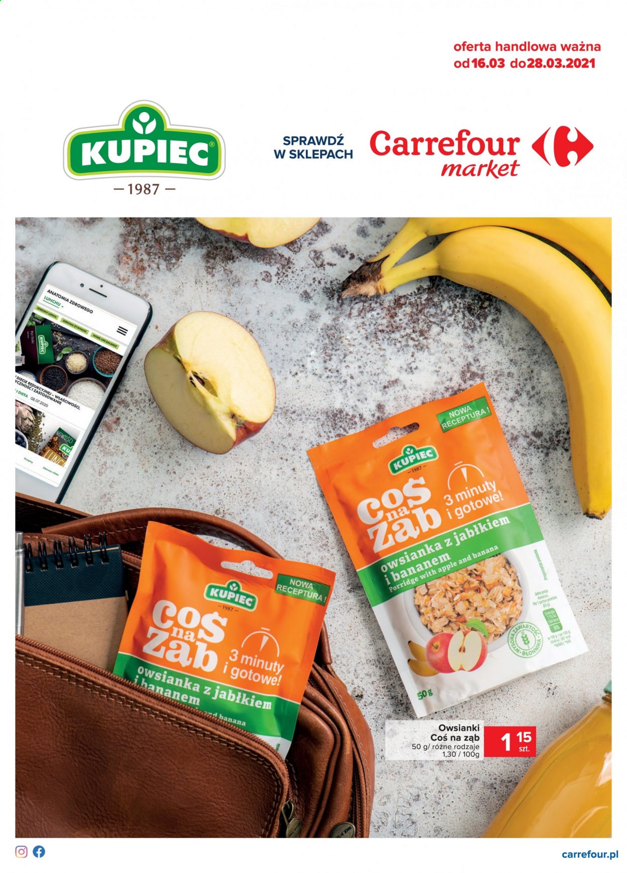 Gazetka Carrefour Market - 16.03.2021 - 28.03.2021. Strona 1