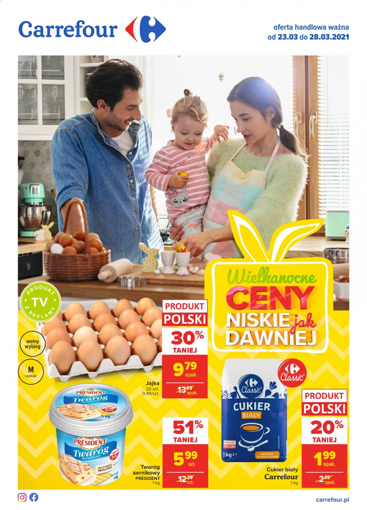 Gazetka Carrefour - 23.03.2021 - 28.03.2021. Strona 1