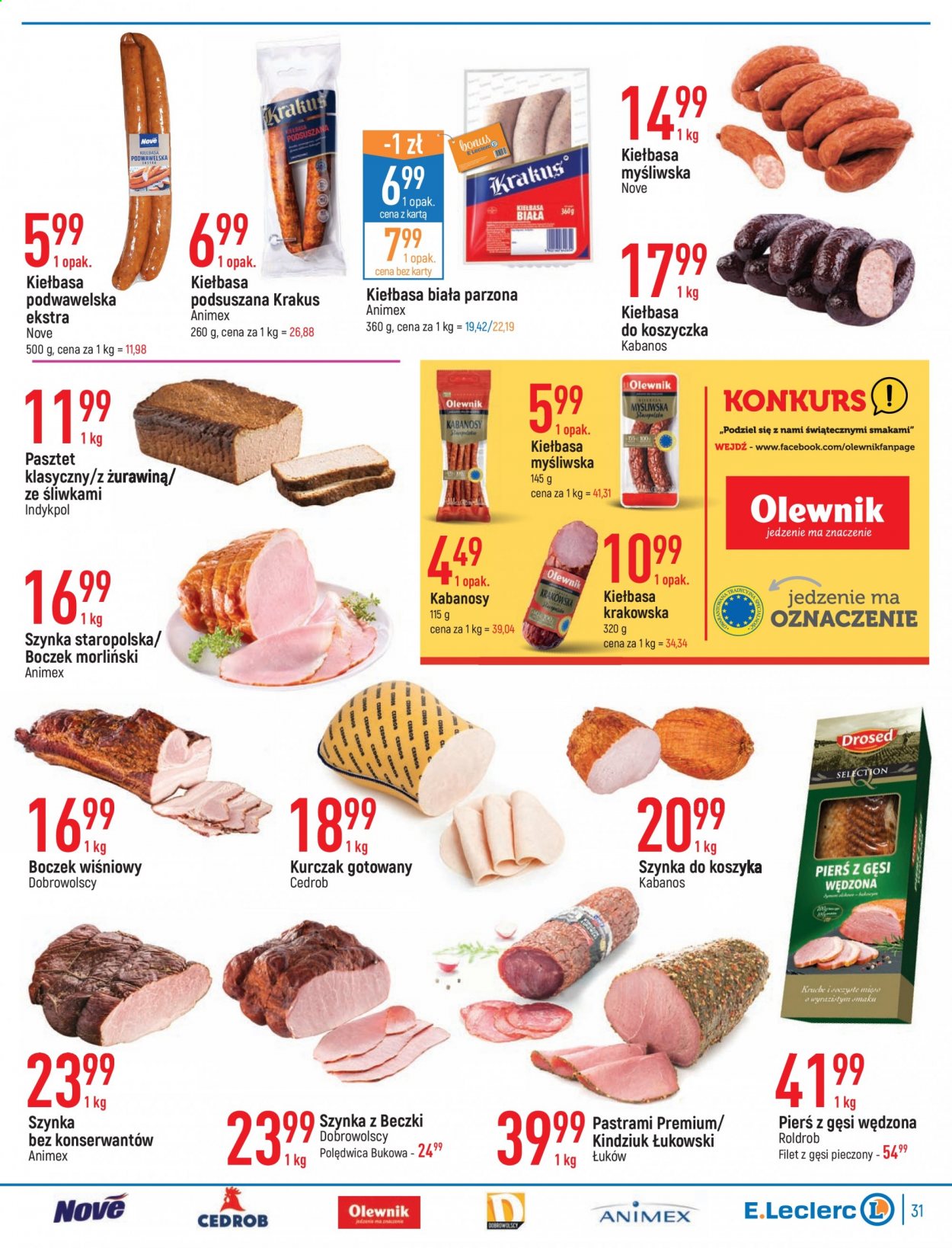 Gazetka E.Leclerc - 23.03.2021 - 3.04.2021. Strona 31