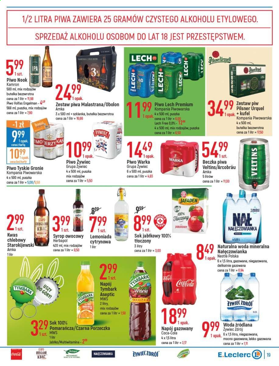 Gazetka E.Leclerc - 23.03.2021 - 3.04.2021. Strona 19