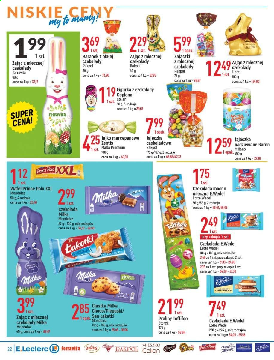 Gazetka E.Leclerc - 23.03.2021 - 3.04.2021. Strona 22