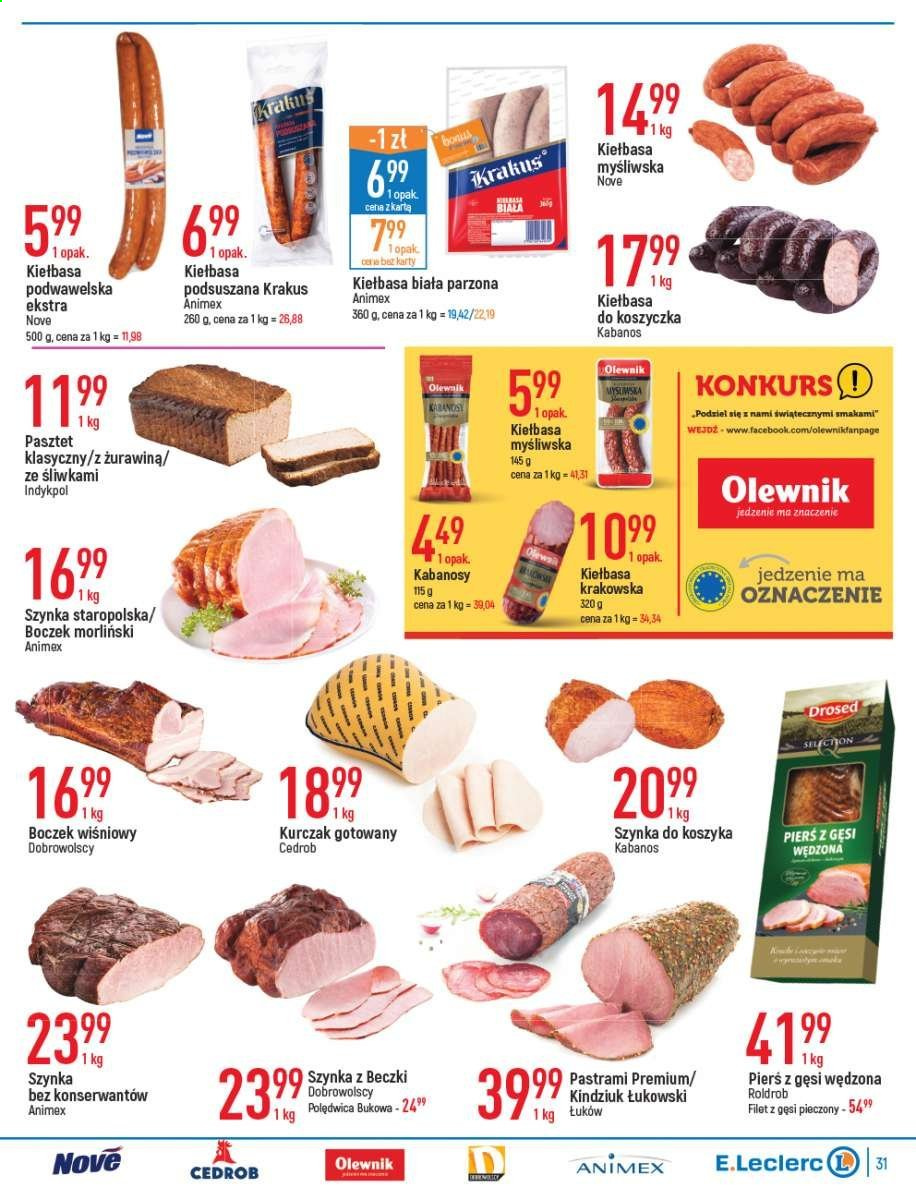Gazetka E.Leclerc - 23.03.2021 - 3.04.2021. Strona 31