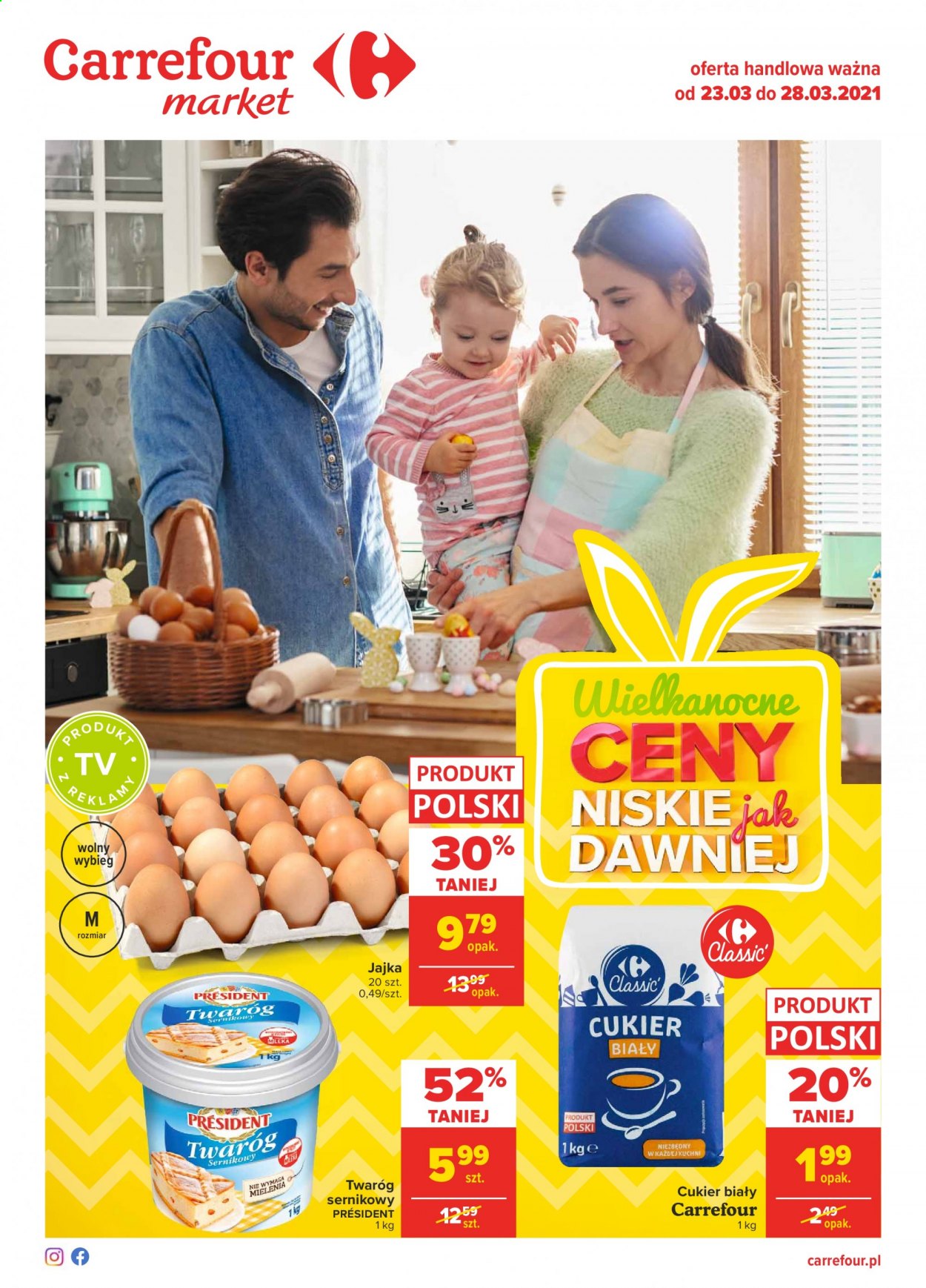 Gazetka Carrefour Market - 23.03.2021 - 28.03.2021. Strona 1
