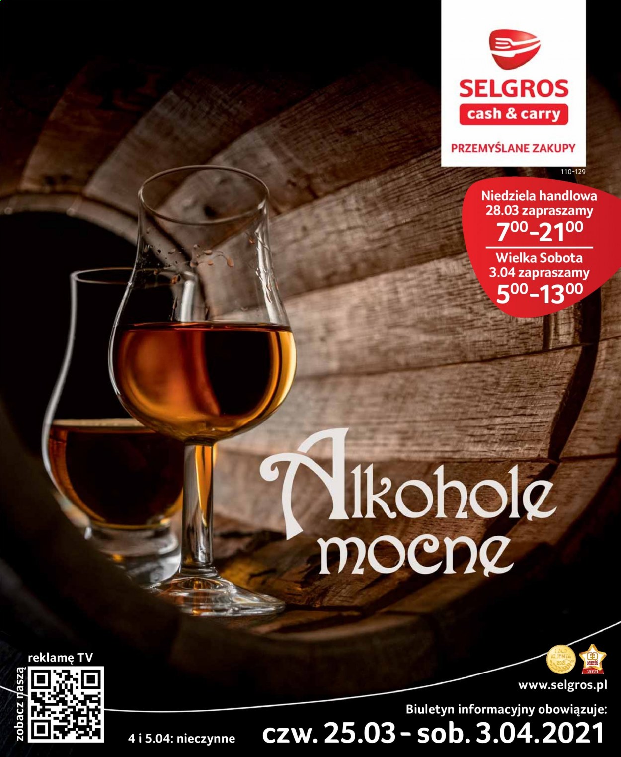 Gazetka Selgros - 25.03.2021 - 3.04.2021. Strona 1