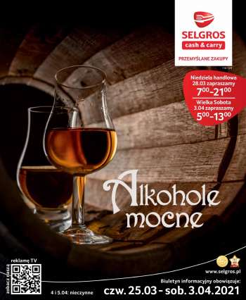 Gazetka Selgros - 25.3.2021 - 3.4.2021.