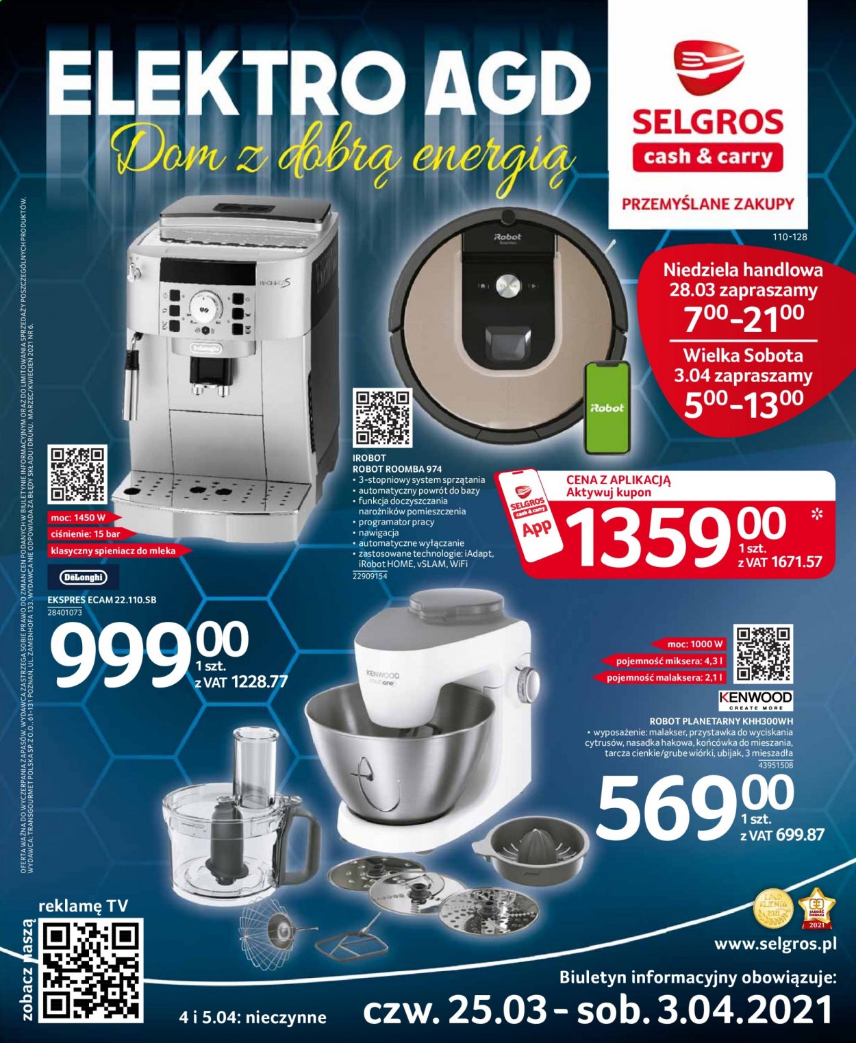 Gazetka Selgros - 25.03.2021 - 3.04.2021. Strona 1