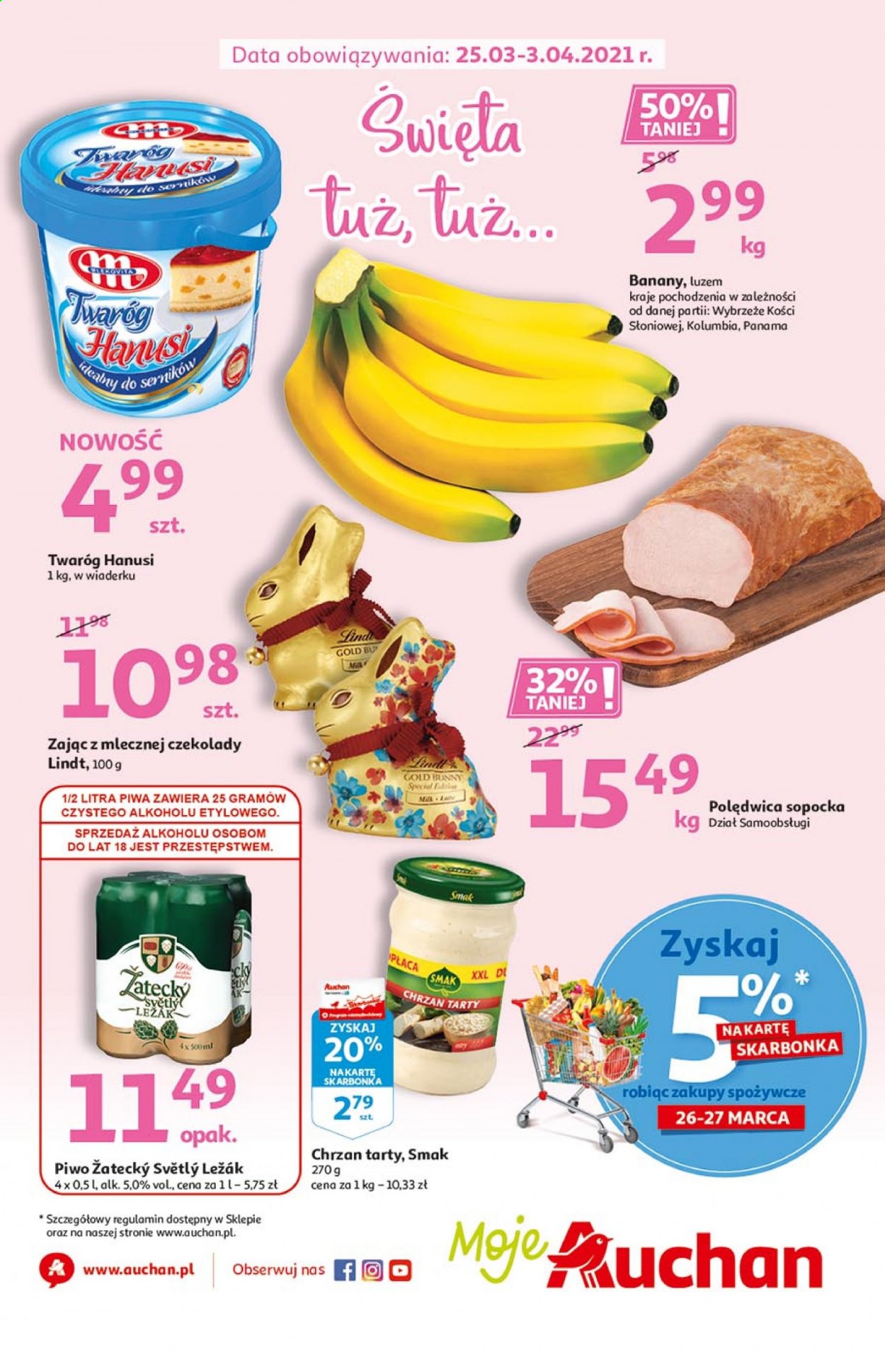 Gazetka Auchan - 25.03.2021 - 3.04.2021. Strona 1