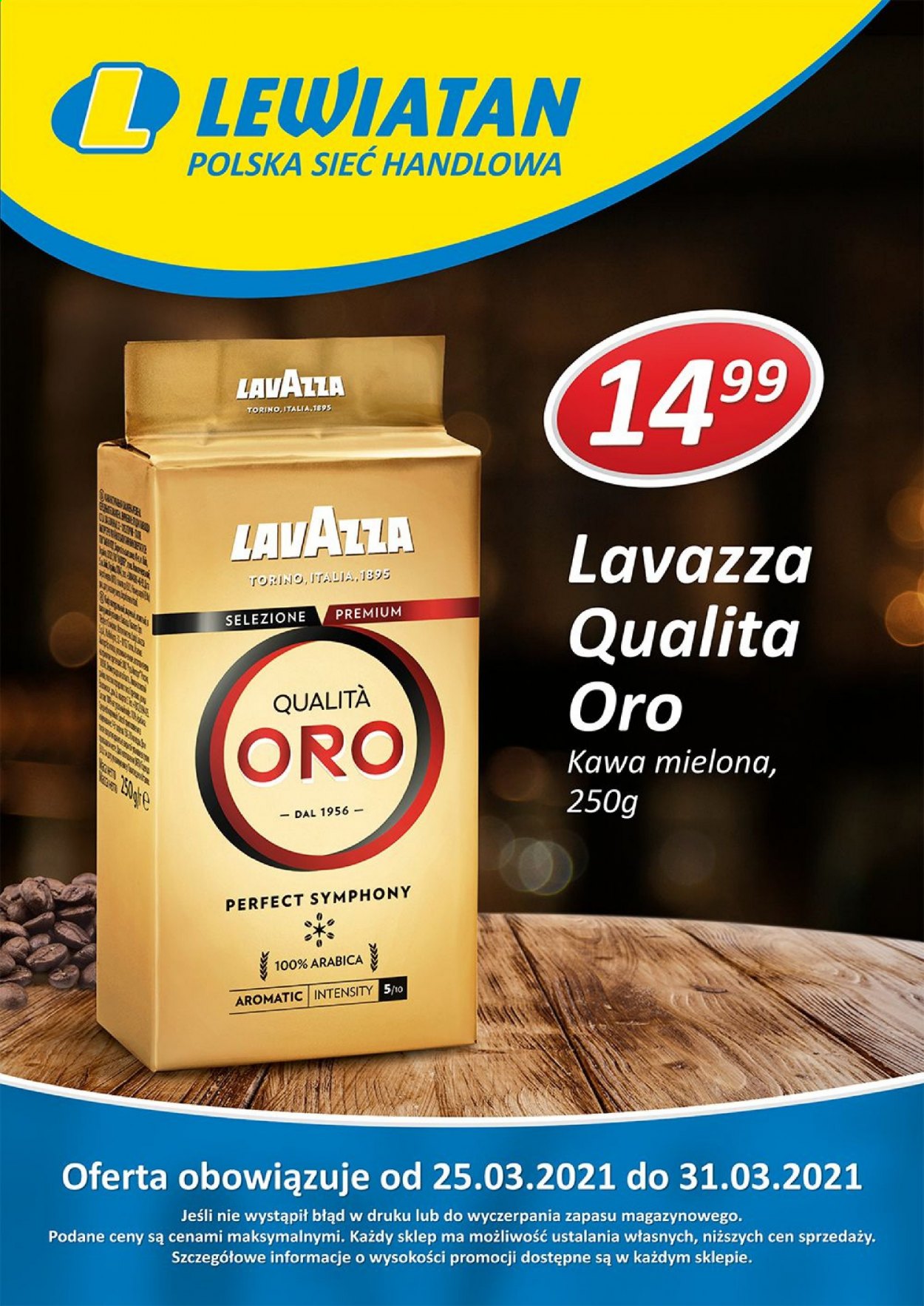 Gazetka Lewiatan - 25.03.2021 - 31.03.2021. Strona 1