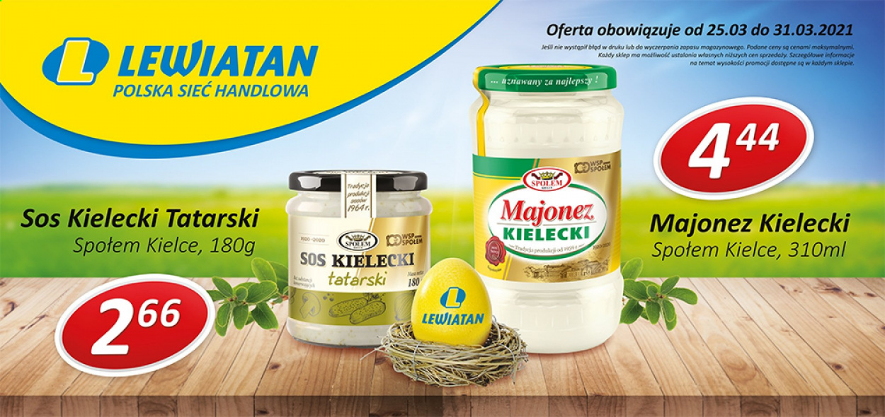 Gazetka Lewiatan - 25.03.2021 - 31.03.2021. Strona 4