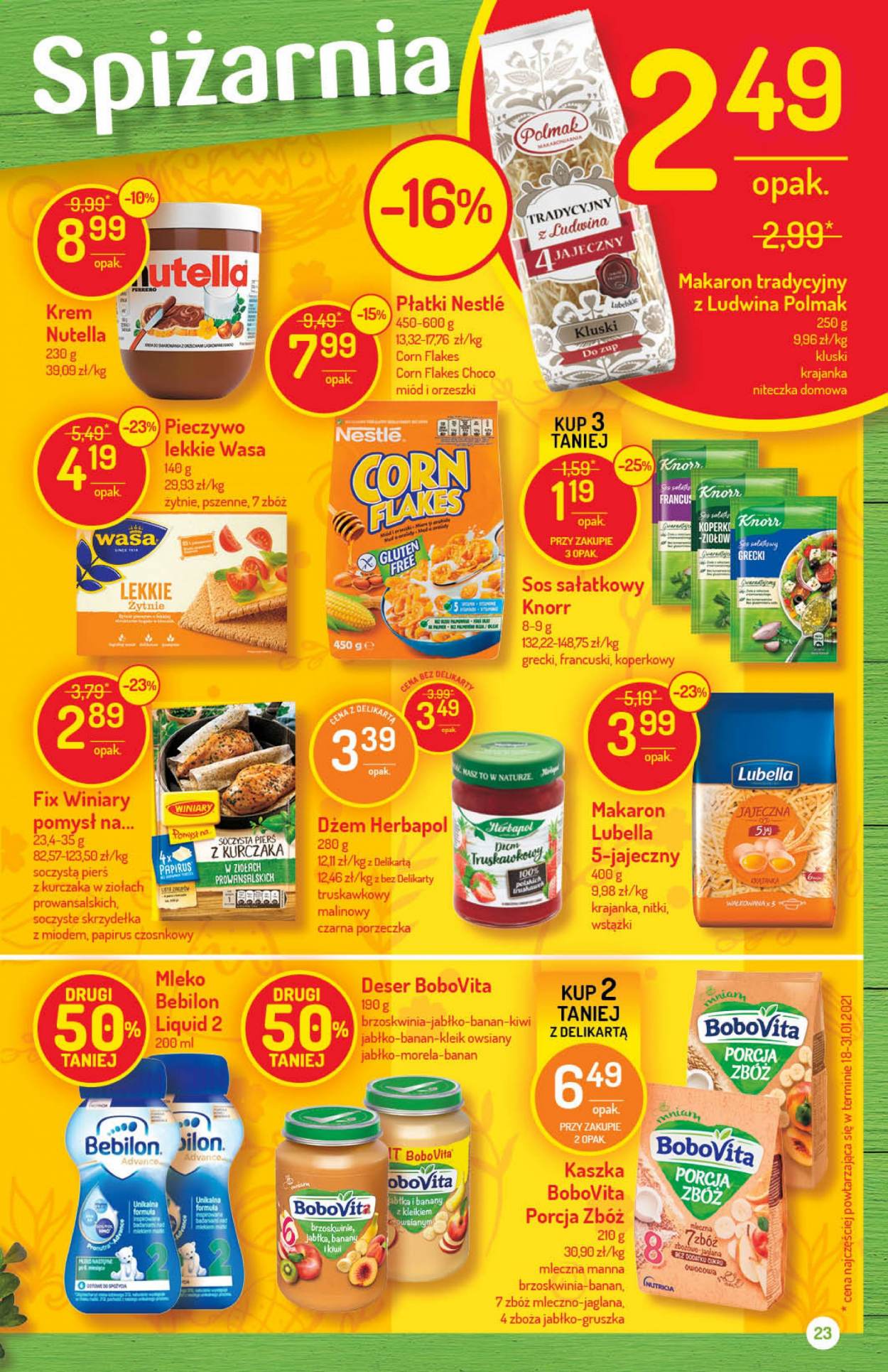 Gazetka Delikatesy Centrum - 24.03.2021 - 29.03.2021. Strona 23