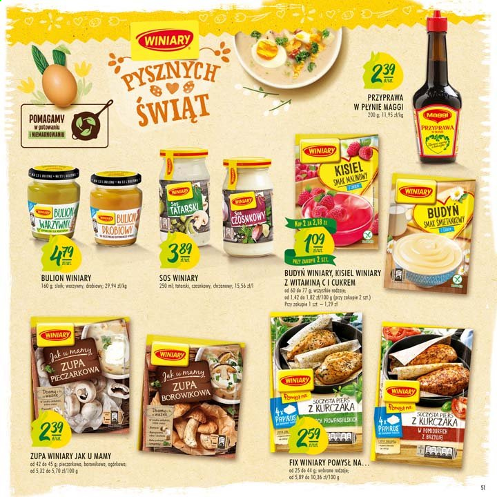 Gazetka Stokrotka Supermarket - 25.03.2021 - 7.04.2021. Strona 51