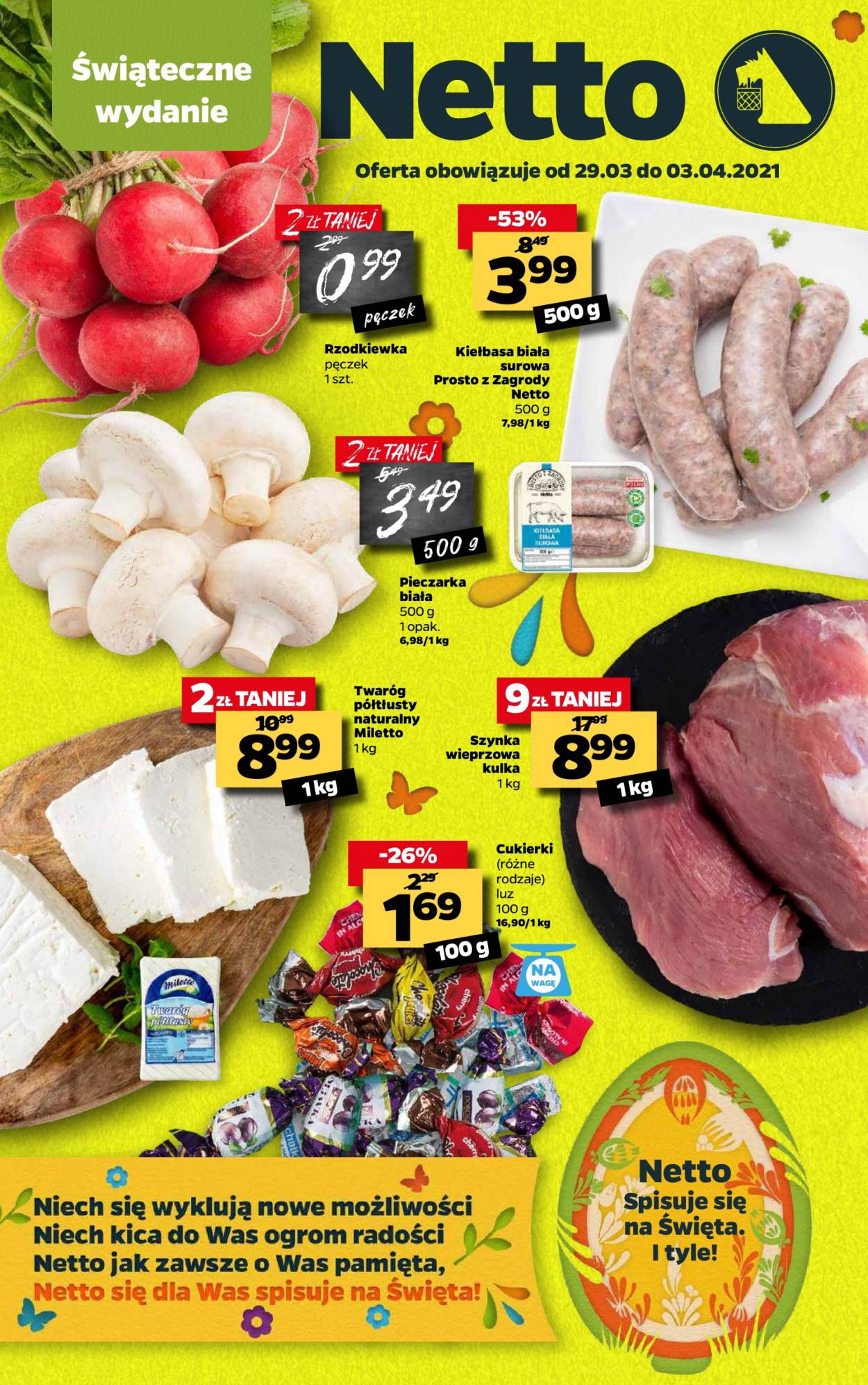 Gazetka Netto - 29.03.2021 - 3.04.2021. Strona 1