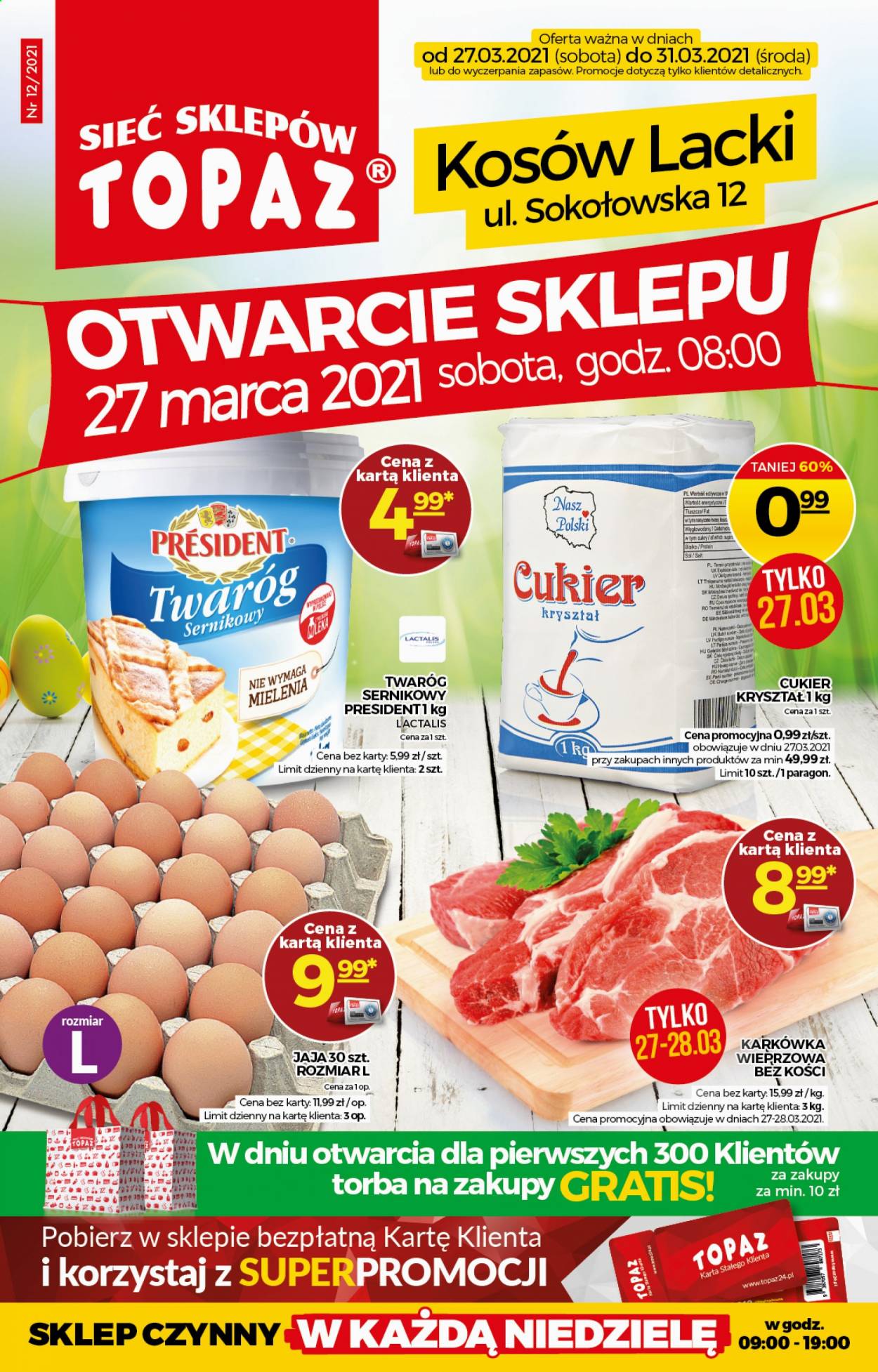 Gazetka Topaz - 27.03.2021 - 31.03.2021. Strona 1