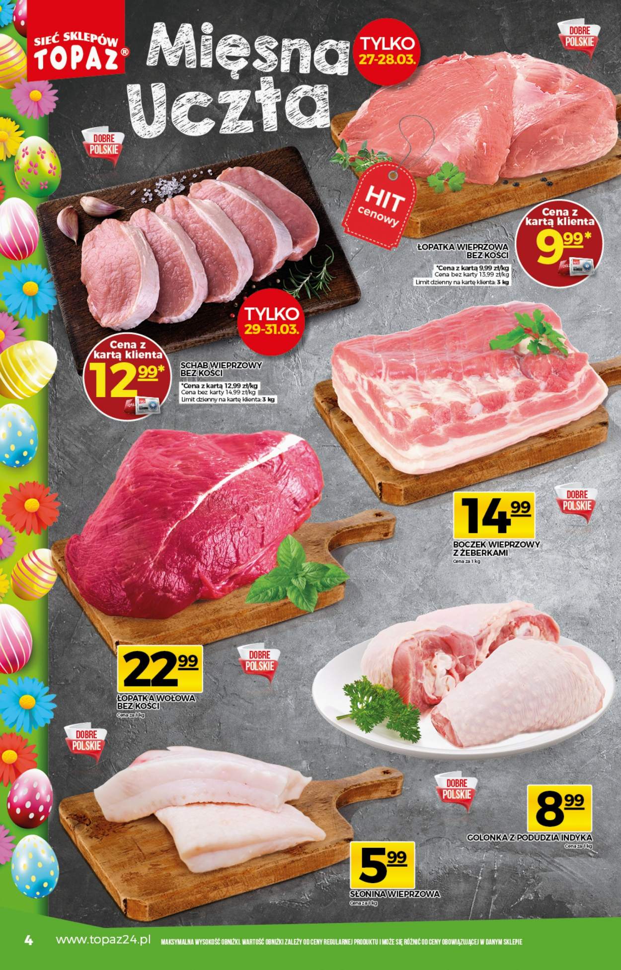 Gazetka Topaz - 27.03.2021 - 31.03.2021. Strona 4