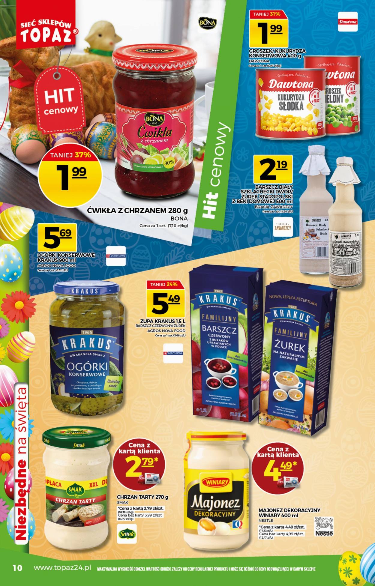 Gazetka Topaz - 27.03.2021 - 31.03.2021. Strona 10