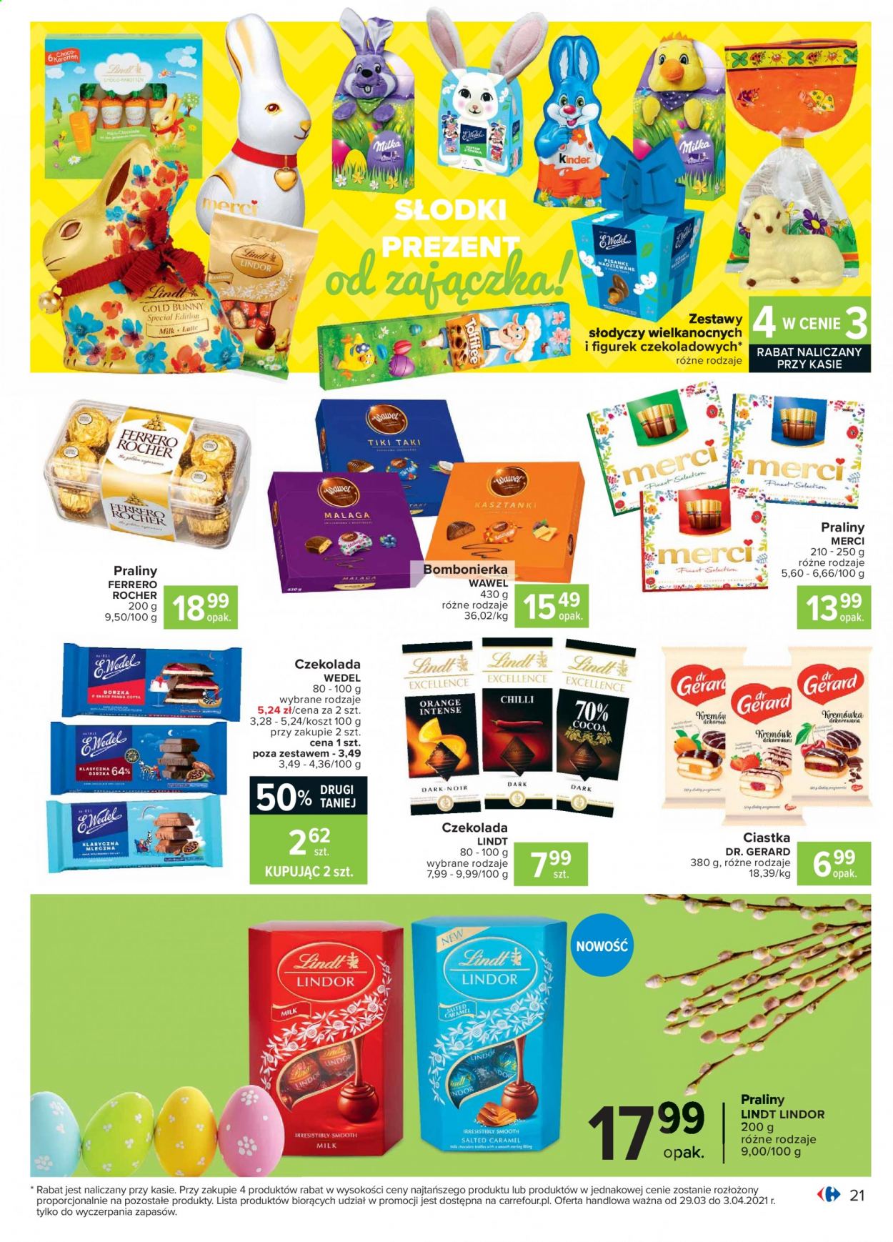 Gazetka Carrefour - 29.03.2021 - 3.04.2021. Strona 21