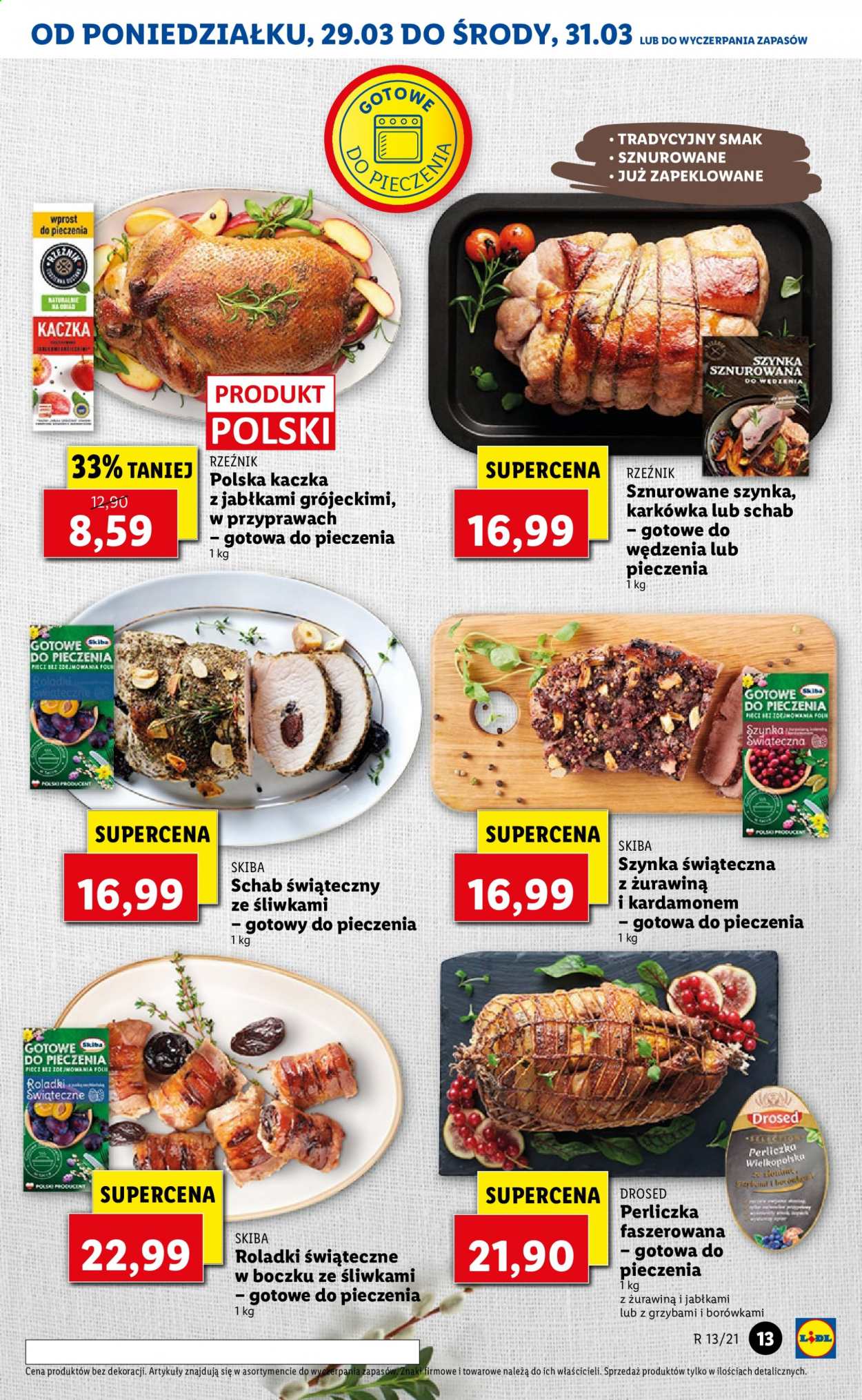 Gazetka Lidl - 29.03.2021 - 31.03.2021. Strona 13