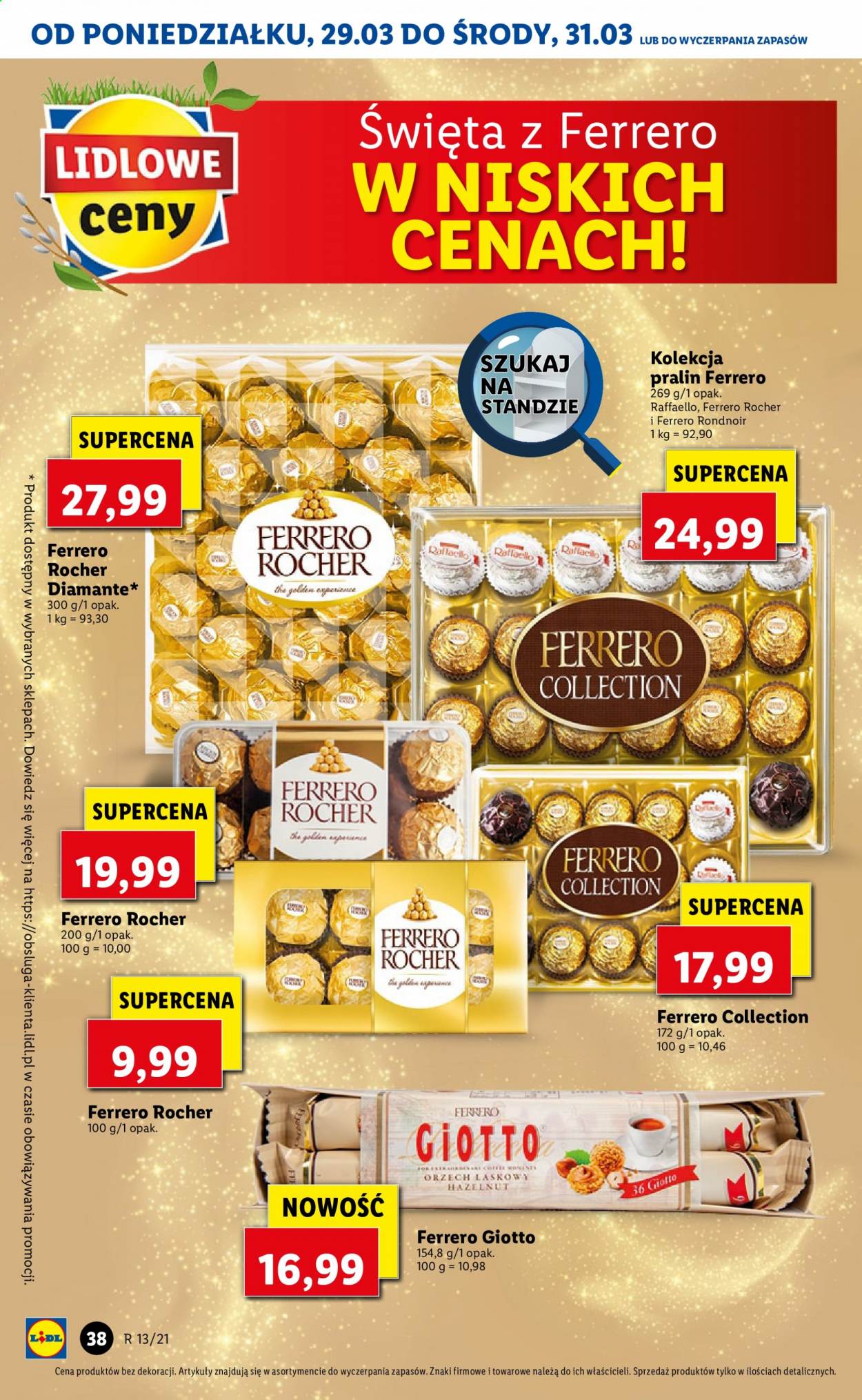 Gazetka Lidl - 29.03.2021 - 31.03.2021. Strona 38